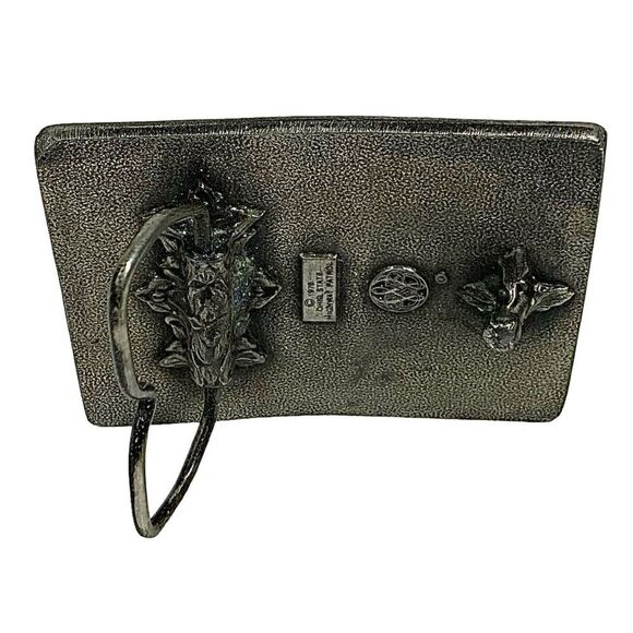 Vintage Belt Buckle Ohio State Police Trooper Highway Patrol 1976 Wings - Picture 2 of 3